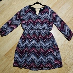 Born Famous long sleeved dress